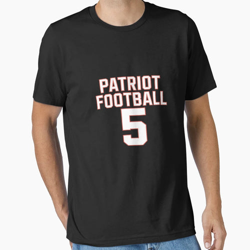 Patriot Football 5 T-Shirt - Streetwear Style for Adults - T-Shirt, Sweatshirt, Hoodie