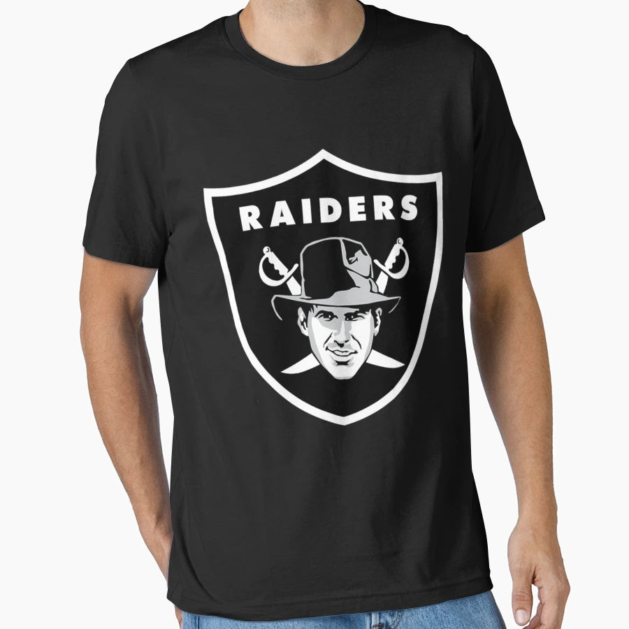 Raider Black Symbol T-Shirt - Minimalist Print Unisex - T-Shirt, Sweatshirt, Hoodie