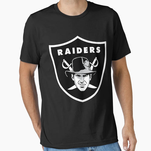 Raider Black Symbol T-Shirt - Minimalist Print Unisex - T-Shirt, Sweatshirt, Hoodie