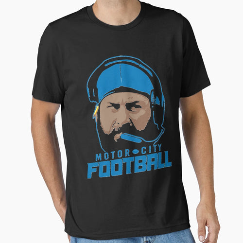 Motor City Football T-Shirt - Novelty Apparel Men Women - T-Shirt, Sweatshirt, Hoodie