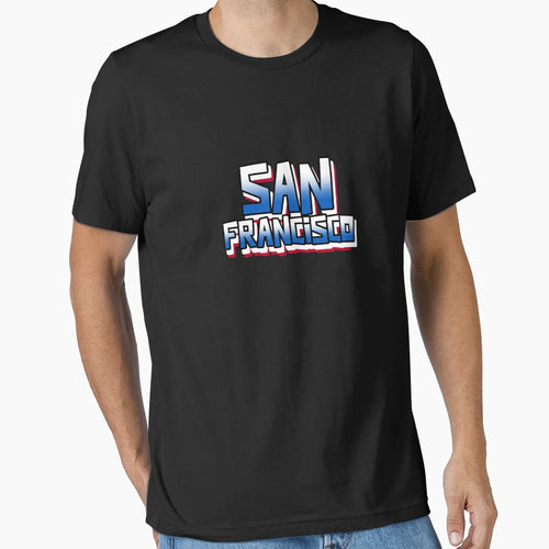 San Francisco California United States T-Shirt - Graphic Print Men Women - T-Shirt, Sweatshirt, Hoodie
