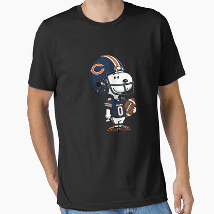 Holding Football Chicago T-Shirt - Fun Novelty Design Unisex - T-Shirt, Sweatshirt, Hoodie