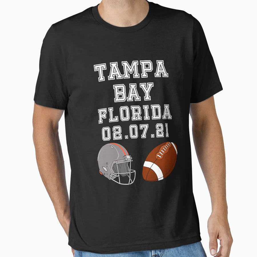 Tampa Bay 2021 Florida T-Shirt - Streetwear Style Unisex - T-Shirt, Sweatshirt, Hoodie