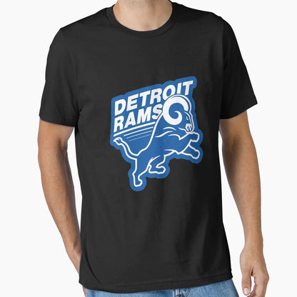 Detroit Rams Detroit Rams T-Shirt - Streetwear Style Men Women - T-Shirt, Sweatshirt, Hoodie