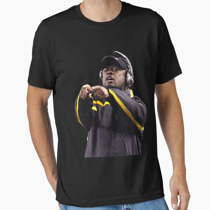 Mike Tomlin T-Shirt - Minimalist Print for Adults - T-Shirt, Sweatshirt, Hoodie
