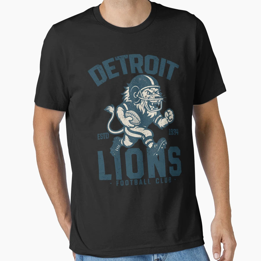 Rusticity Det Roit Lions Cheerleading T-Shirt - Unique Graphic Men Women - T-Shirt, Sweatshirt, Hoodie