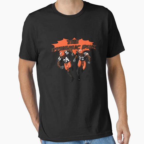 Browns Dynamic Duo T-Shirt - Trendy Graphic Unisex - T-Shirt, Sweatshirt, Hoodie