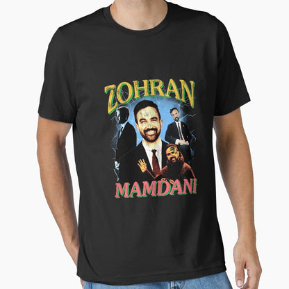 Zohran Mamdani 90S Zohran Mamdani New T-Shirt - Novelty Apparel for Adults - T-Shirt, Sweatshirt, Hoodie