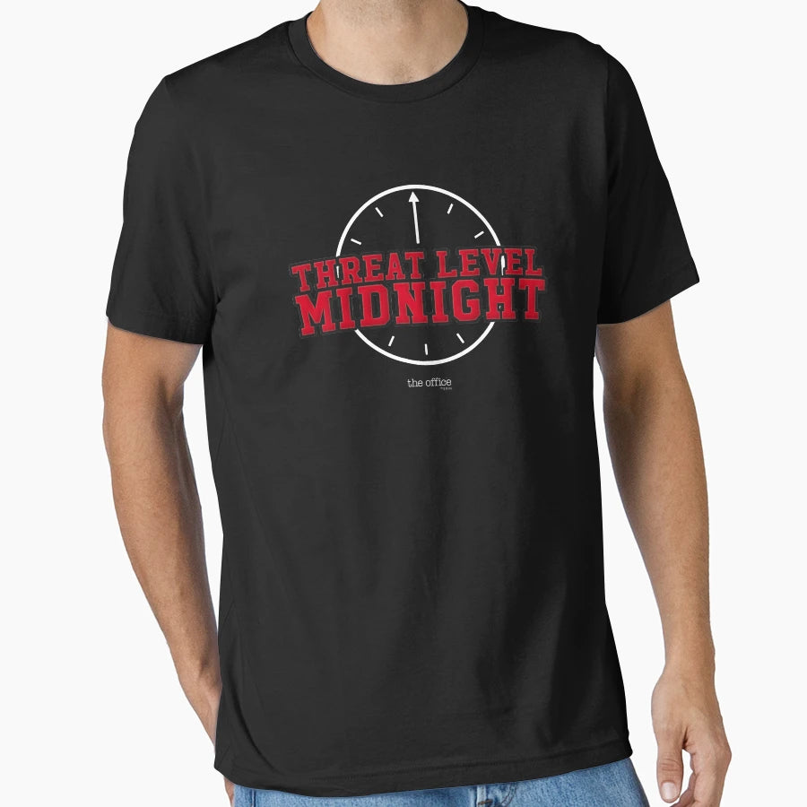 Threat Level Midnight T-Shirt - Novelty Apparel Unisex - T-Shirt, Sweatshirt, Hoodie