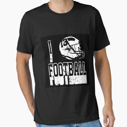 I Love Football T-Shirt - Novelty Apparel Men Women - T-Shirt, Sweatshirt, Hoodie