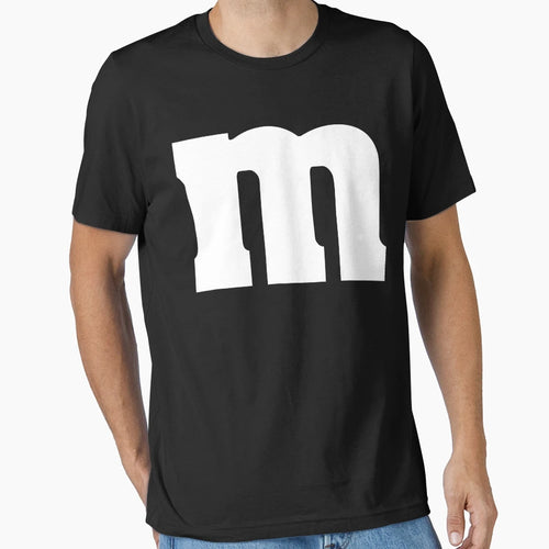 Group Costume Letter M Groups T-Shirt - Minimalist Print for Adults - T-Shirt, Sweatshirt, Hoodie