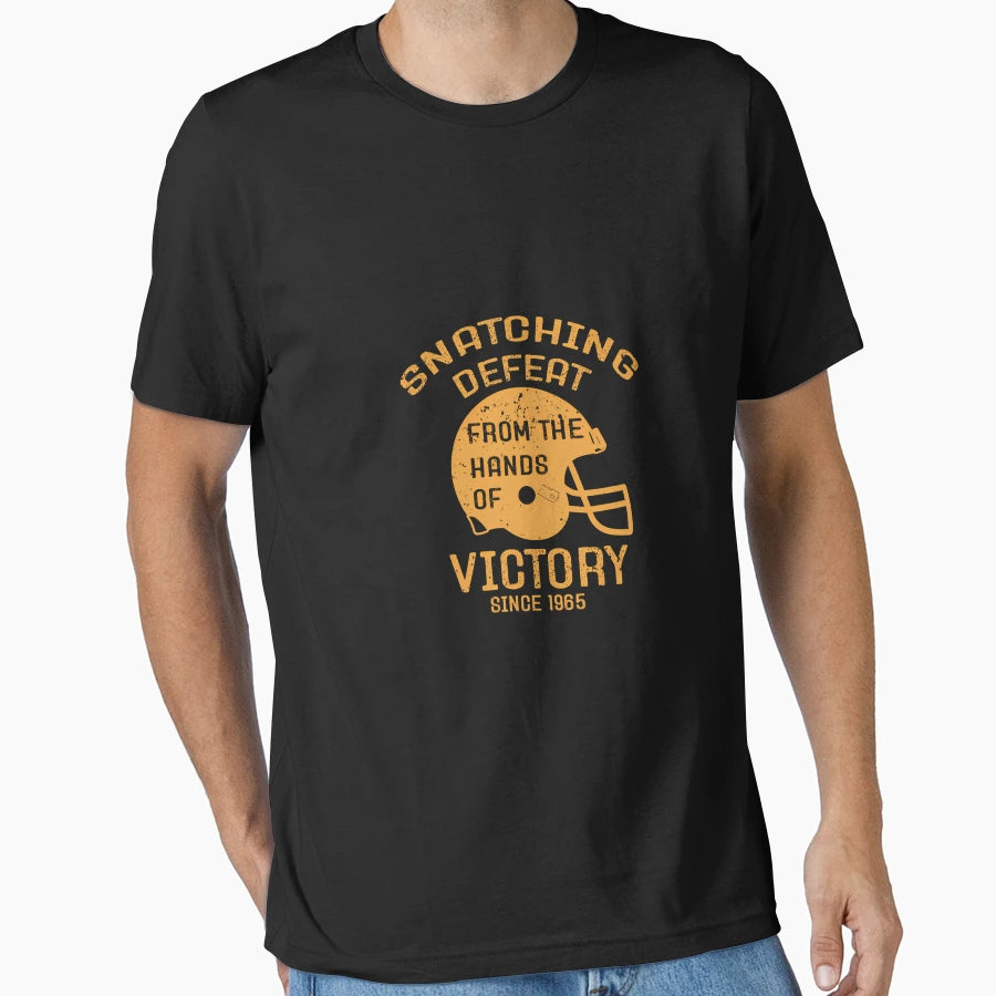 Cleveland Football Snatching Victory T-Shirt - Trendy Graphic Unisex - T-Shirt, Sweatshirt, Hoodie