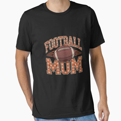 Football Mom Coquette Bow Touchdown T-Shirt - Minimalist Print Unisex - T-Shirt, Sweatshirt, Hoodie