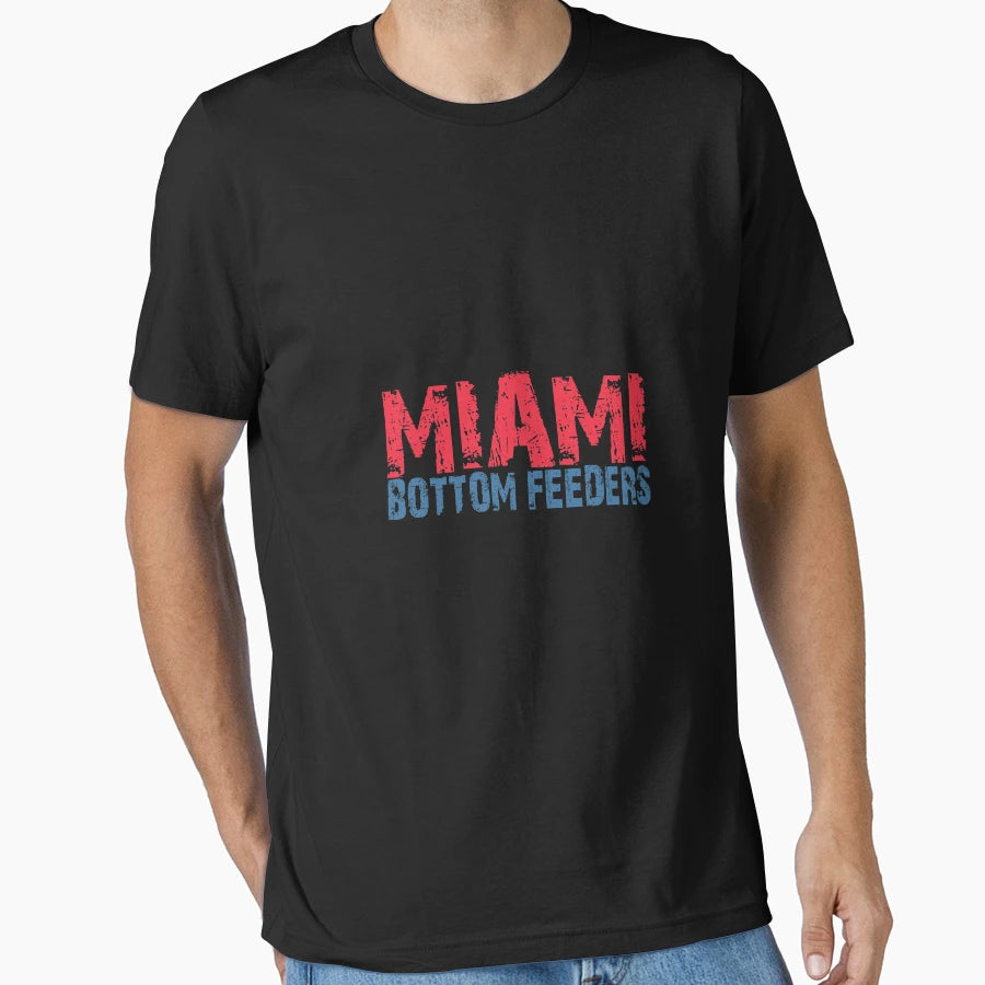 Miami Bottom Feeders T-Shirt - Fun Novelty Design for Adults - T-Shirt, Sweatshirt, Hoodie