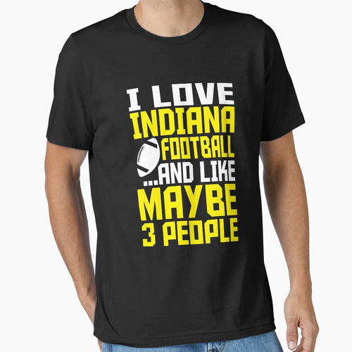 Indiana Football T-Shirt - Custom Art Print Unisex - T-Shirt, Sweatshirt, Hoodie