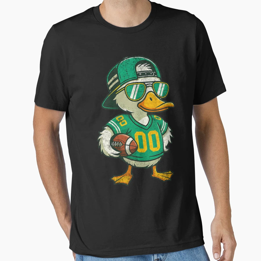 Duck American Football T-Shirt - Streetwear Style Unisex - T-Shirt, Sweatshirt, Hoodie