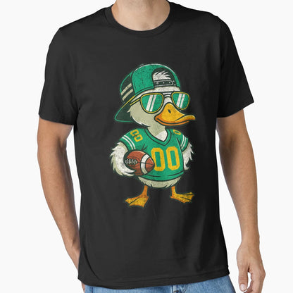 Duck American Football T-Shirt - Streetwear Style Unisex - T-Shirt, Sweatshirt, Hoodie