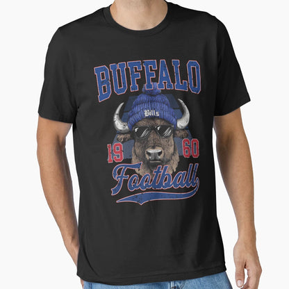 Mod Buffalo Bills Inspired Football T-Shirt - Unique Graphic Men Women - T-Shirt, Sweatshirt, Hoodie