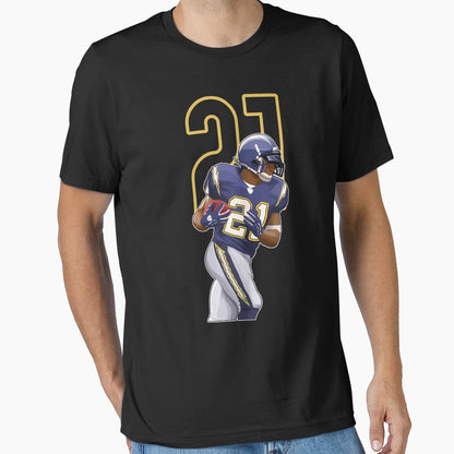 Ladainian Tomlinson San Diego 21 Number T-Shirt - Custom Art Print Unisex - T-Shirt, Sweatshirt, Hoodie