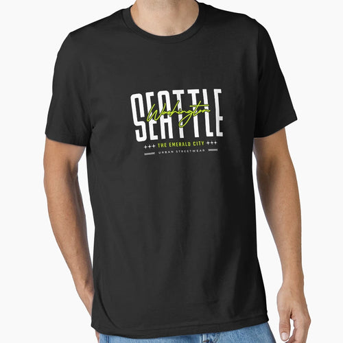 Seattle T-Shirt - Streetwear Style Unisex - T-Shirt, Sweatshirt, Hoodie