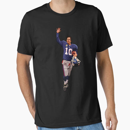 Eli Manning Waves To Crowds T-Shirt - Casual Everyday Wear Men Women - T-Shirt, Sweatshirt, Hoodie