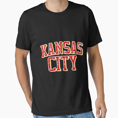 Kansas City Kc Football T-Shirt - Streetwear Style for Adults - T-Shirt, Sweatshirt, Hoodie