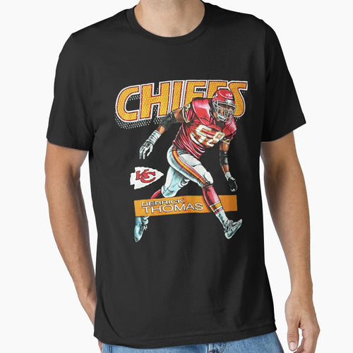 Art Kansas City Chiefs T-Shirt - Casual Everyday Wear for Adults - T-Shirt, Sweatshirt, Hoodie