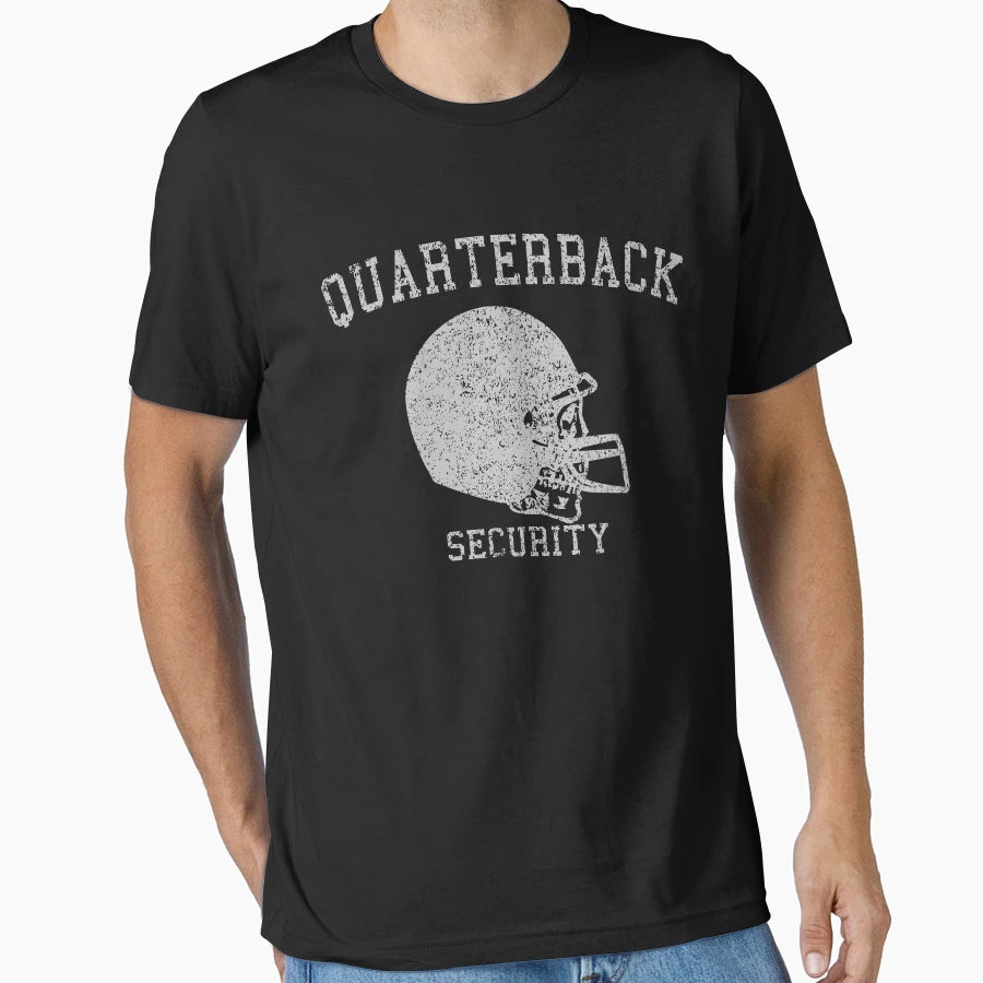 Quarterback Security Skull T-Shirt - Unique Graphic Unisex - T-Shirt, Sweatshirt, Hoodie