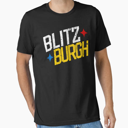 Blitzburgh T-Shirt - Minimalist Print for Adults - T-Shirt, Sweatshirt, Hoodie