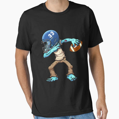 Dabbing Football Player Funny T-Shirt - Fun Novelty Design Unisex - T-Shirt, Sweatshirt, Hoodie
