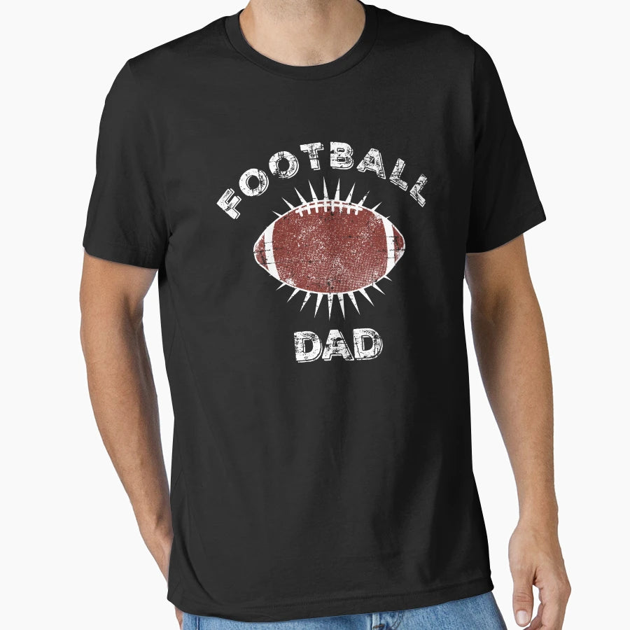 Football Dad T-Shirt - Aesthetic Graphic Men Women - T-Shirt, Sweatshirt, Hoodie