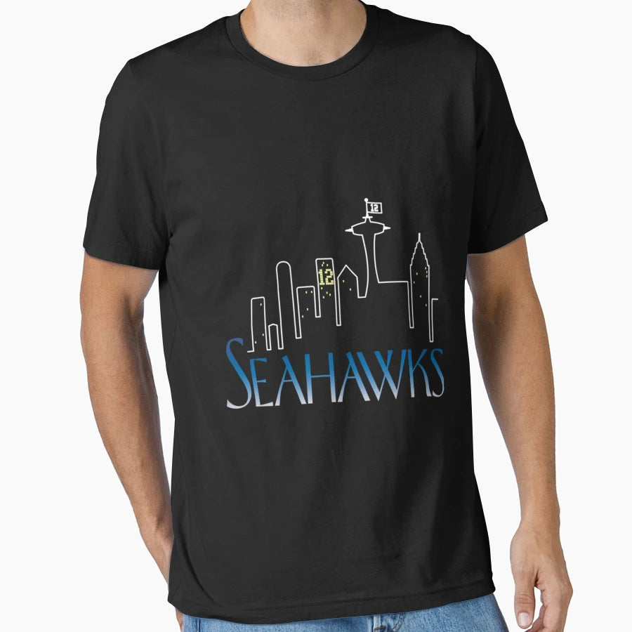 Sea Hawks And Scrambled Eggs 12 T-Shirt - Novelty Apparel for Adults - T-Shirt, Sweatshirt, Hoodie