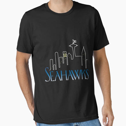 Sea Hawks And Scrambled Eggs 12 T-Shirt - Novelty Apparel for Adults - T-Shirt, Sweatshirt, Hoodie