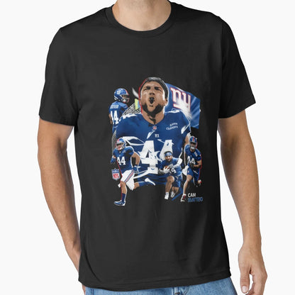 Cam Skattebo New York G Flag T-Shirt - Unique Graphic for Adults - T-Shirt, Sweatshirt, Hoodie