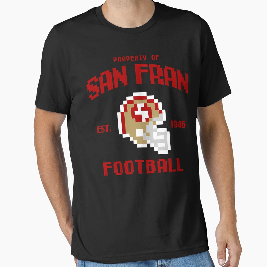 Property San Francisco 49Ers T-Shirt - Aesthetic Graphic for Adults - T-Shirt, Sweatshirt, Hoodie