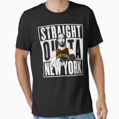 Straight Outta New York Jalen Brunson T-Shirt - Streetwear Style for Adults - T-Shirt, Sweatshirt, Hoodie