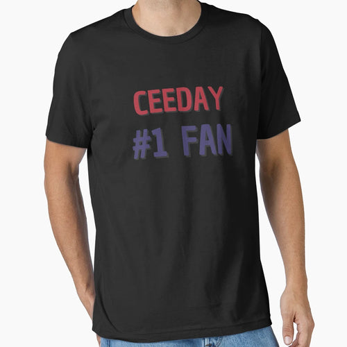 Ceeday 1 Fan T-Shirt - Minimalist Print Men Women - T-Shirt, Sweatshirt, Hoodie