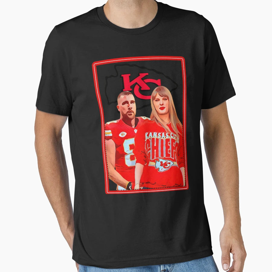 Art Kansas City Chiefs T-Shirt - Novelty Apparel for Adults - T-Shirt, Sweatshirt, Hoodie