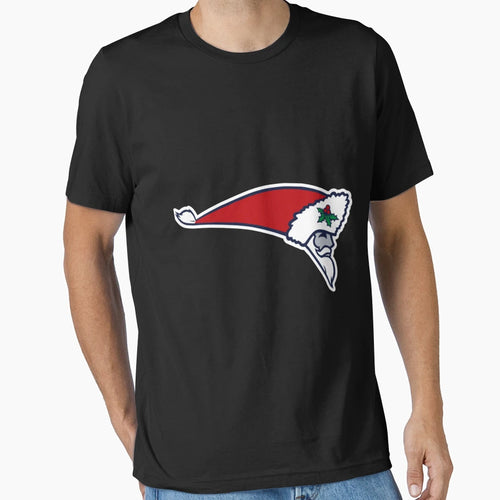 Patriots Flying Santa Logo T-Shirt - Casual Everyday Wear Unisex - T-Shirt, Sweatshirt, Hoodie