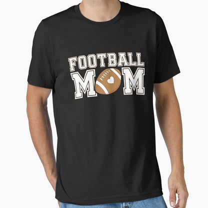 Funny Womens Game Day Football Mom T-Shirt - Unique Graphic for Adults - T-Shirt, Sweatshirt, Hoodie