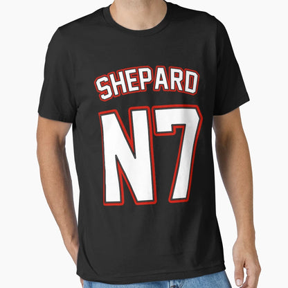 Great Commander Shepard Jersey Mass T-Shirt - Streetwear Style for Adults - T-Shirt, Sweatshirt, Hoodie