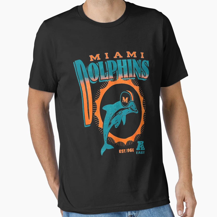 Miami Dolphins T-Shirt - Unique Graphic for Adults - T-Shirt, Sweatshirt, Hoodie