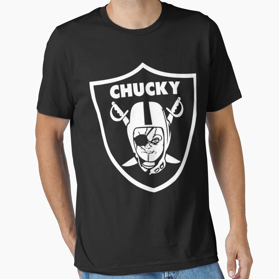 Chuckys Back Raider T-Shirt - Custom Art Print Men Women - T-Shirt, Sweatshirt, Hoodie