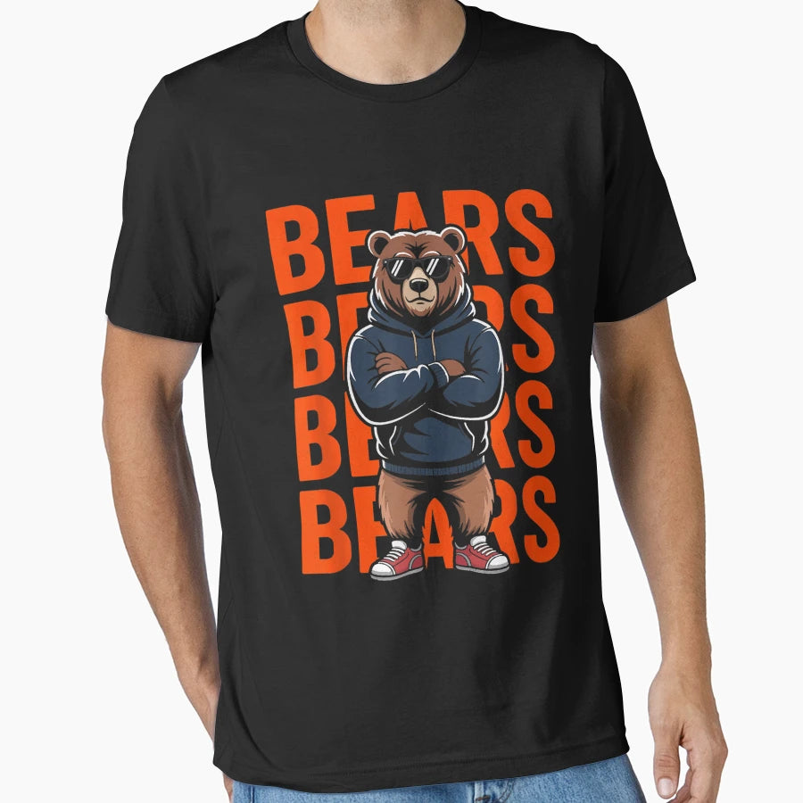Bear Gift Funny T-Shirt - Custom Art Print Unisex - T-Shirt, Sweatshirt, Hoodie