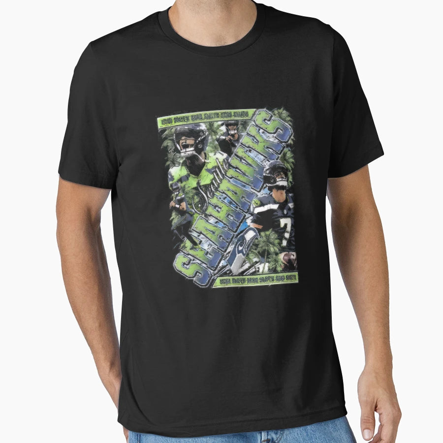 Geno Smith Seattle T-Shirt - Minimalist Print Men Women - T-Shirt, Sweatshirt, Hoodie