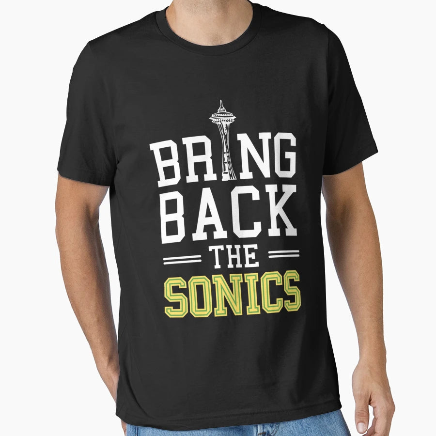 Bring Back Sonics T-Shirt - Graphic Print Unisex - T-Shirt, Sweatshirt, Hoodie