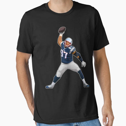 Gronk Mad Touchdown T-Shirt - Graphic Print Men Women - T-Shirt, Sweatshirt, Hoodie