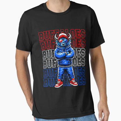 Buffalo Football Game Day T-Shirt - Fun Novelty Design Men Women - T-Shirt, Sweatshirt, Hoodie