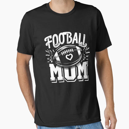 Funny Womens Game Day Football Mom T-Shirt - Graphic Print Men Women - T-Shirt, Sweatshirt, Hoodie