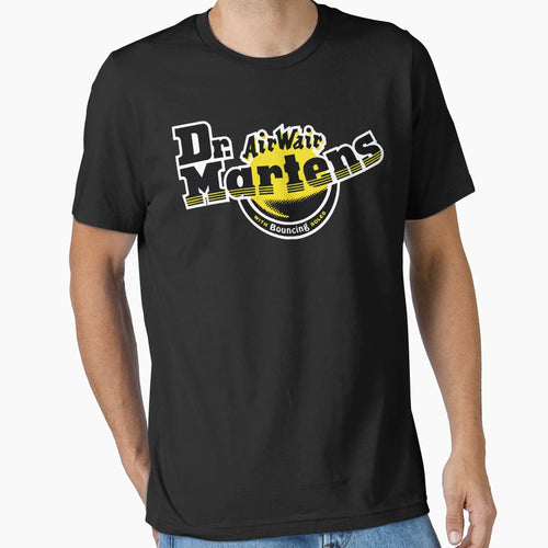 Dr Marten Logo T-Shirt - Fun Novelty Design Unisex - T-Shirt, Sweatshirt, Hoodie